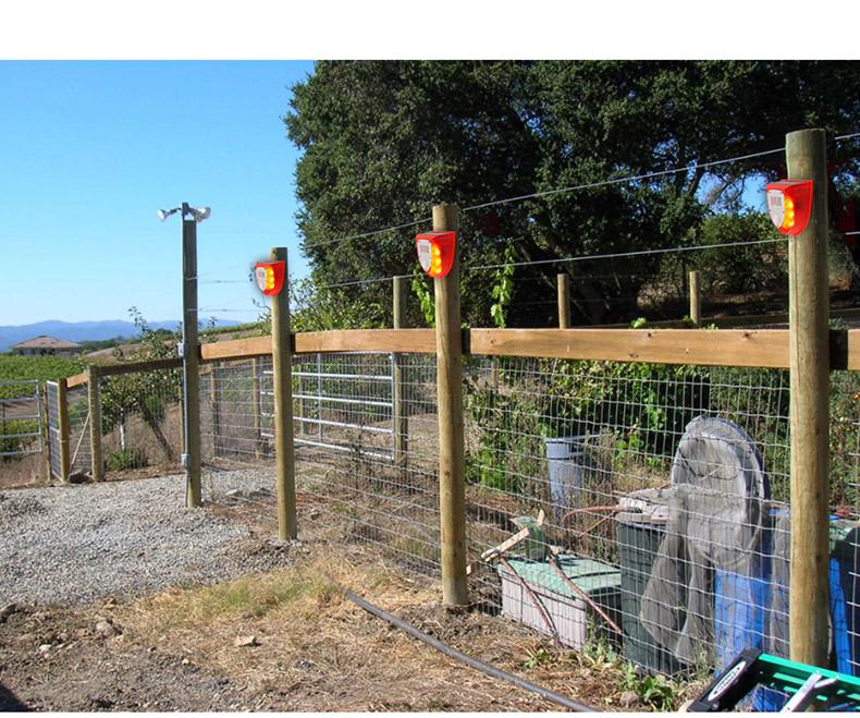 Solar-Powered Animal Repeller for Gardens, Farms, and Ponds