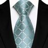 Men's Classic Solid Color Plaid Tie - Multi-color for Business, Casual, or Wedding