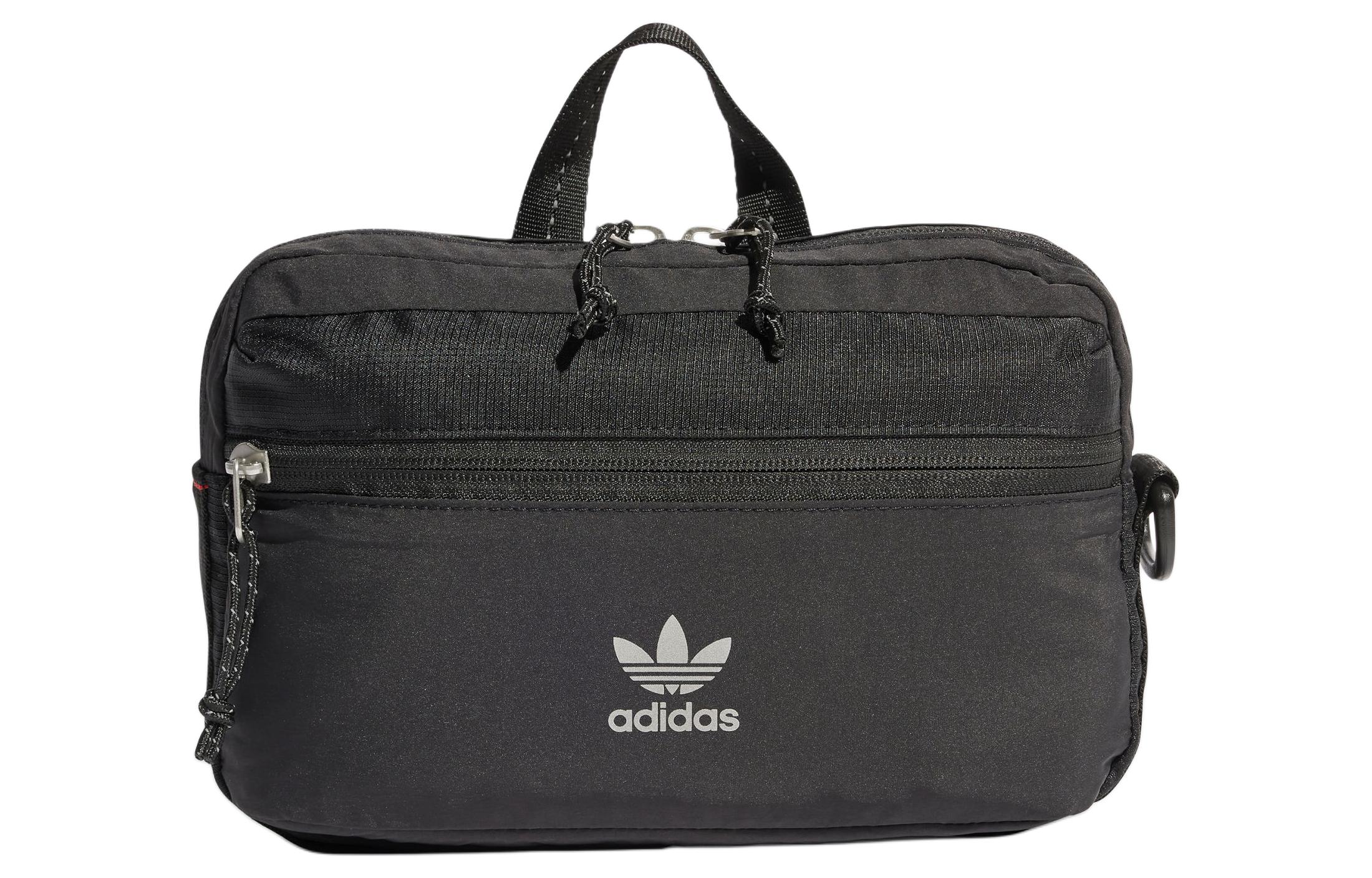 Adidas Originals Trefoil Recycled Polyamide Fanny Pack Regular Men s Black JH3762