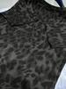 Leopard Print Loose Korean Style Short Sleeve Women's Top