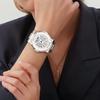 Casio BABY-G 100 meters waterproof quartz movement resin stainless steel strap Japanese and Korean watch women's watch white dial BGA-112C-7B
