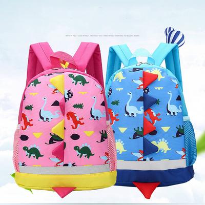 School Bag Cartoon Dinosaur Bag Children School Bag Preschool 3-4-6 Year Old Boy and Girl Baby Backpack