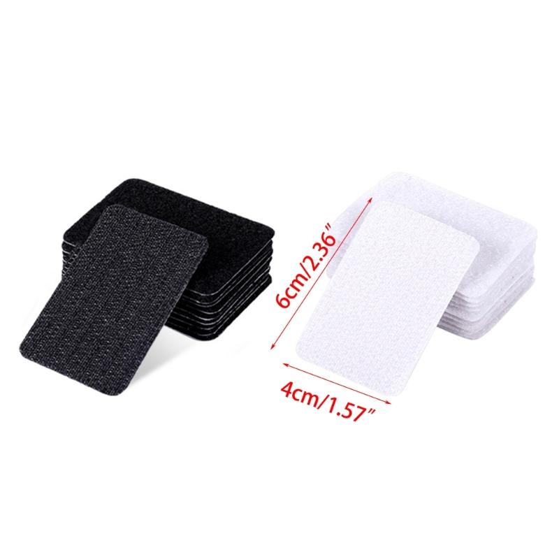 Double-sided Stickers Anti-curling Carpet Tape Pads Non-slip Stickers Carpet Gripper Mat- Anti-Skid Square Stickers 5Pcs