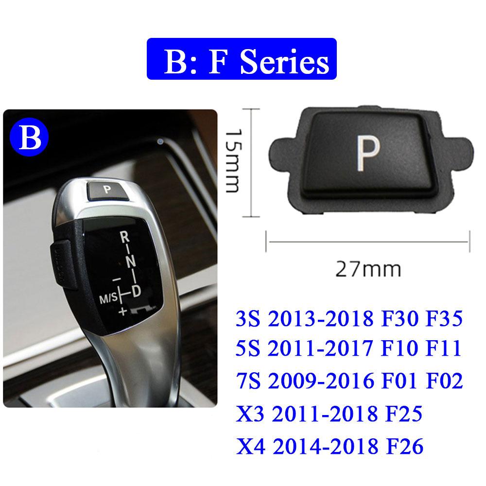 Auto Schalthebel Auto Parkplatz Taste Kappe Abdeckung Für BMW 3 5 7 X3 X4 X5 X6 Serie E90 f30 F10 F01 F25 F26 E70 F15 F16