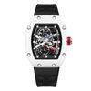 In Stock RM 6702 Slim Barrel Montre Homme Colorful Band Hollow 37.5mm Skeleton Dial Waterproof Sport Casual Quartz Wristwatch
