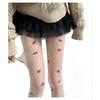 Japanese Black Fishnet Stockings: Diamond Pattern, Anti-Snag, High Elasticity, Sheer, Summer-Weight Pantyhose for Women