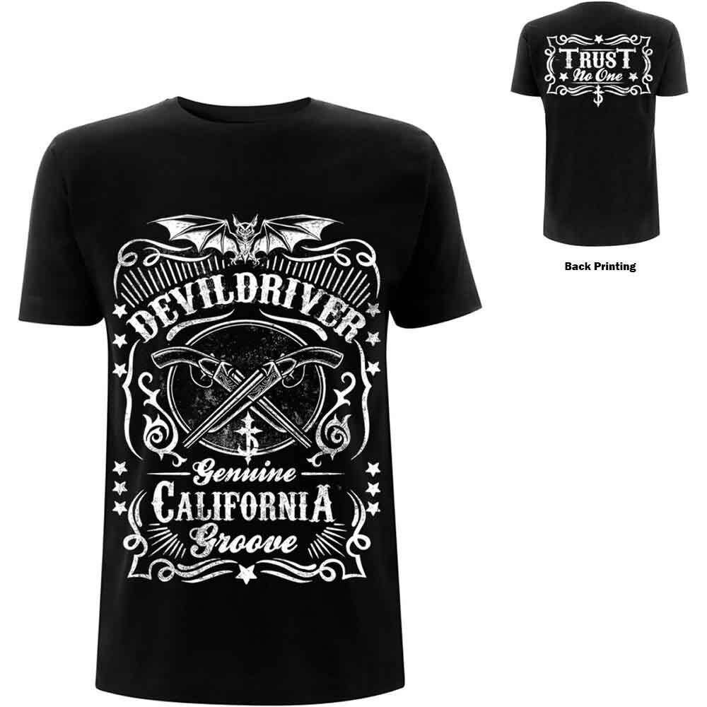 Devil Driver Unisexs Sawed Off Tshirt Black S