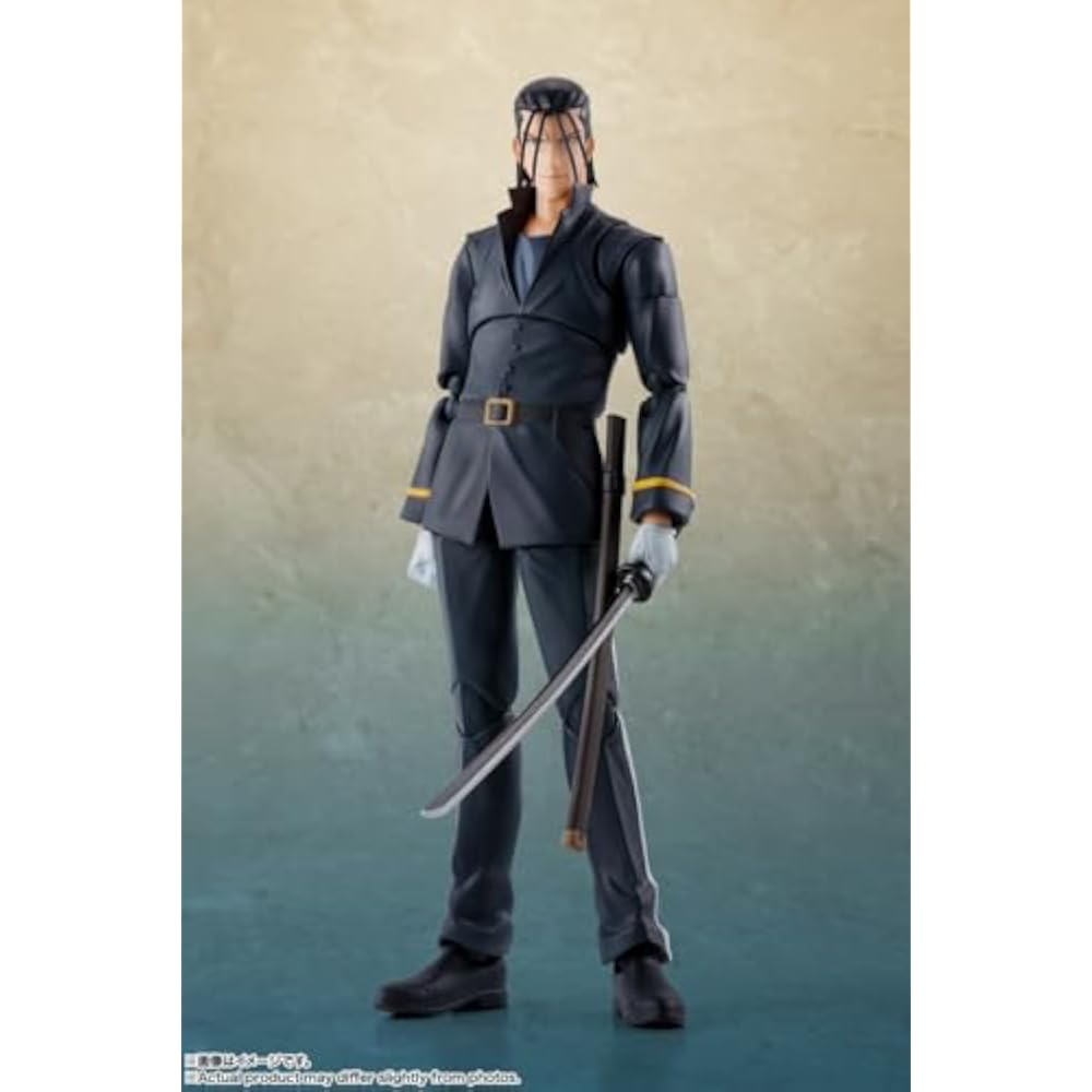 TAMASHII NATIONS S.H. Figuarts Rurouni Kenshin -Meiji Kenkaku Roman Tan- Saito Hajime Approx 165 ...