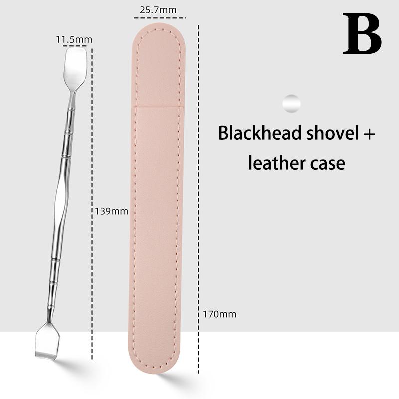 1/2pc/setDouble Head Stainless Steel Professional Blackhead Remover Tool Blemish Extractor Tool Pimple Comedone Removal For Face