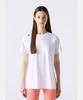 DESCENTE Women'S Hip Cover Short Sleeve T-Shirt White Sr122Pts21