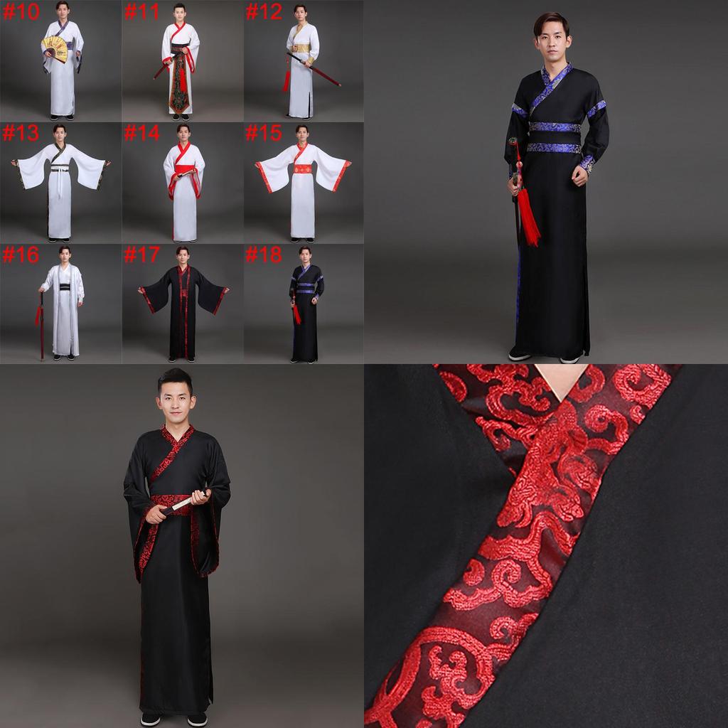 Exquisite Ancient Chinese Traditional Hanfu Costume For Men With Perfect Stitches