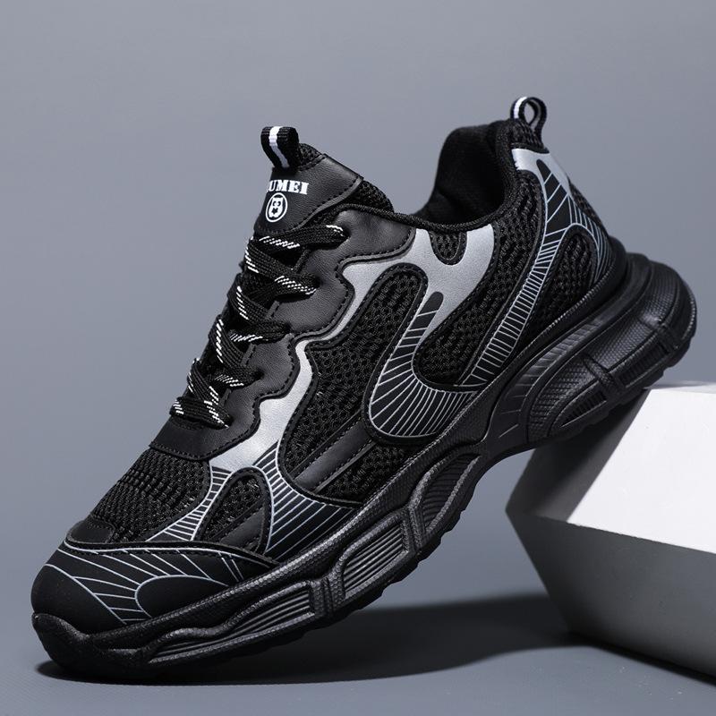 Plattform Männer Schuhe Mode Klobig Turnschuhe Männer Casual Schuhe Atmungsaktive Sport Papa Schuhe Männlichen Fitness Schuhe