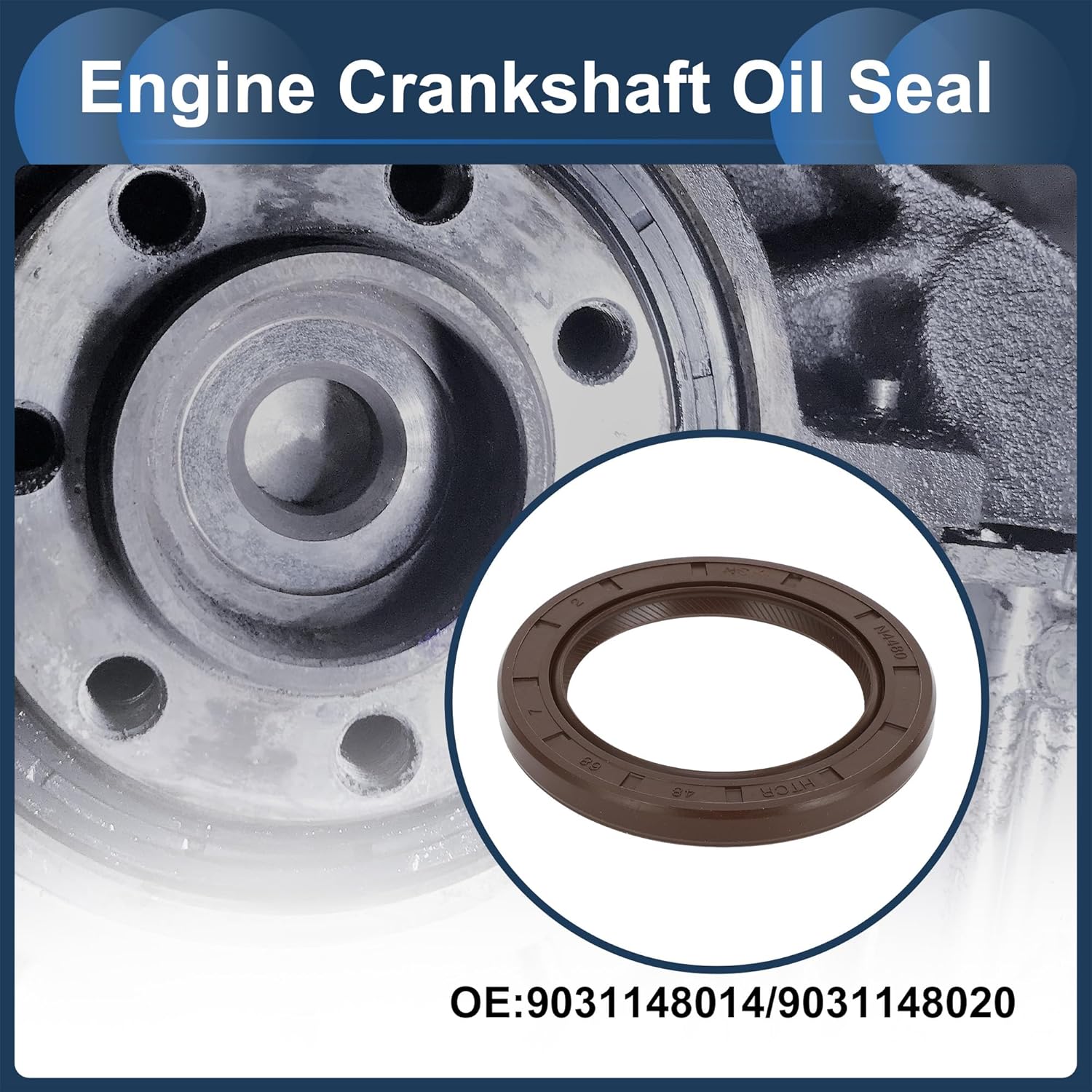 

Передний коренной сальник коленвала № 9031148014/9031148020 для Toyota 4Runner 1996-2001 для Tacoma 1995-2001 2.7L