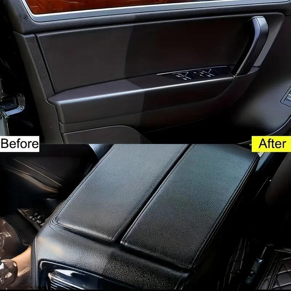 150G Plastic Part Black Renovator - Interior Maintenance Tool, Quick Repair for Car Seats, Dashboard, Tires, with Sponge, Easy O