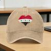 Iraq Flag Iraqi Washed Baseball Cap  Casual Sun Trucker Hat Summer Couple Women Outdoor Sport Snapback Cap