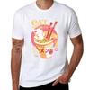 Cat Noodles Tshirt Casual Holiday Short Sleeve Tee Tshirt