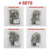 1~4SETS Tool Iron Staples S Wave Staples Welding Machine Accessories Bumper Repair Plastic Welding Bumper Soldering
