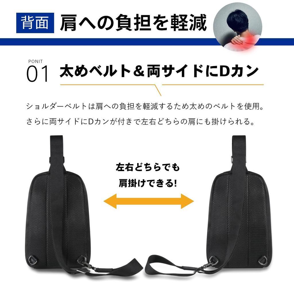 FULTON Blue Impulse 70th Anniversary Ballistic Nylon Body Fits Both Left and Right Shoulders Bag, Crossbody,