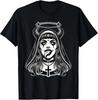 Gothic Aesthetic Occult Unholy Grunge Emo Punk Satanic Nun T-Shirt