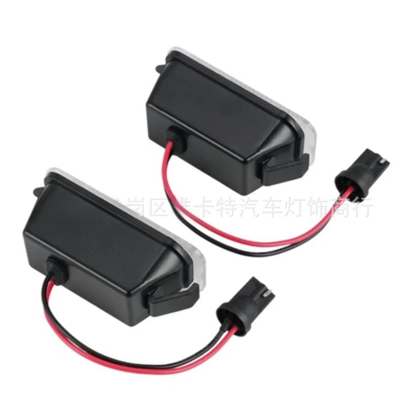 License Plate Lamp Compatible with Ford Kuga Fiesta Focus Galaxy C MAX Car Accessories Auto Parts Lighting System
