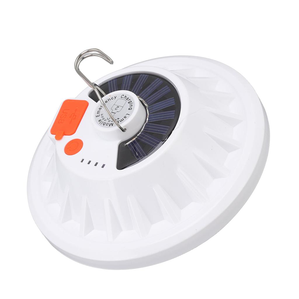 Solar Emergency Light IP65 Waterproof 60 LEDs USB Rechargeable Camping Light for Outdoor Camping