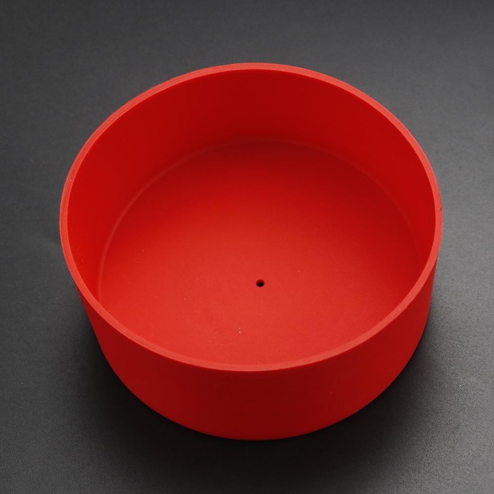 1pc 9.5cm For Better Life Soft Silicone Cup Bottom Sheath Protector Sleeve For Glass Water Tea Bottle Anti Damage Accessories