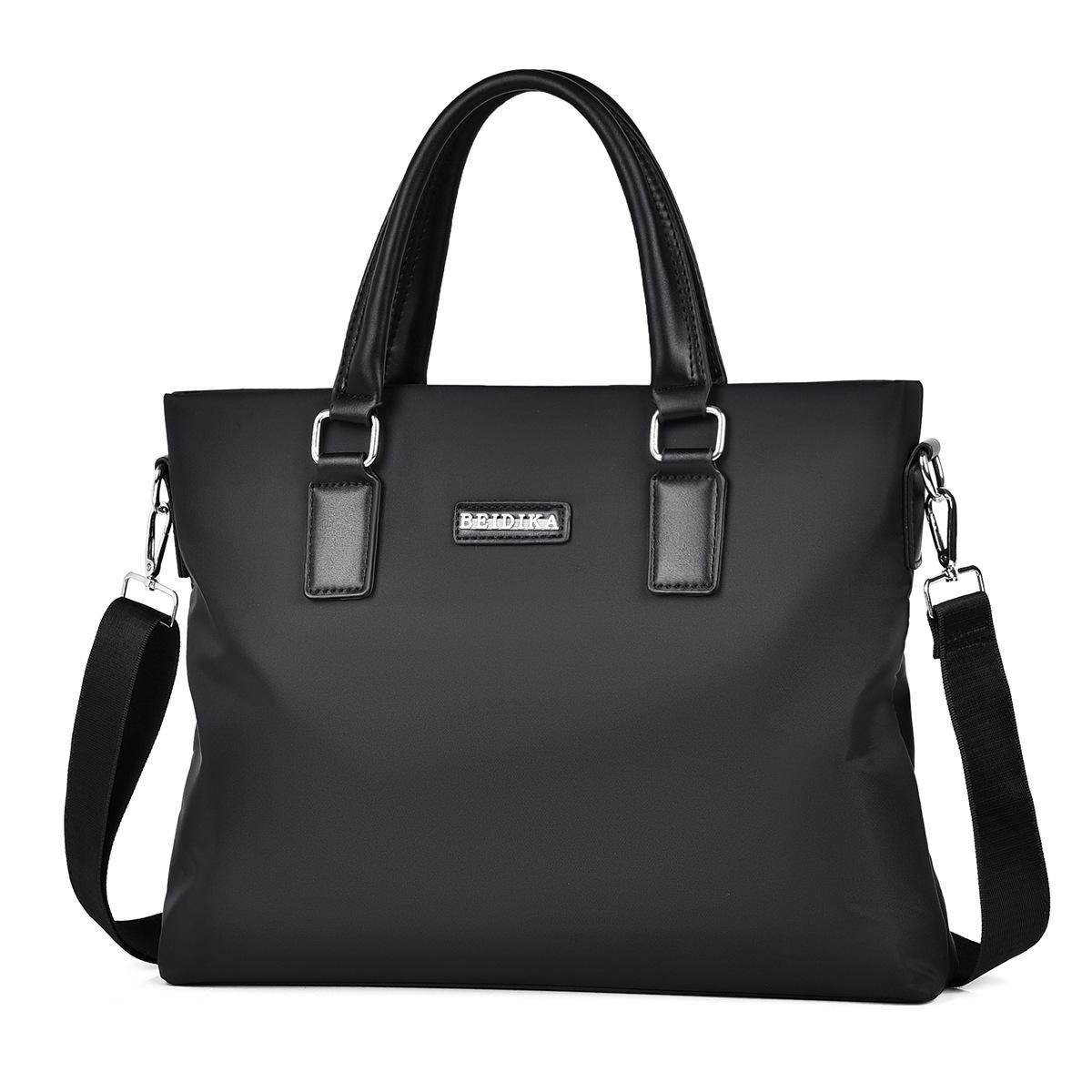 

TS JYL laptop bag,New Men Bag Laptop Backpack Oxford Horizontal Hand Shoulder Crossbody 14 inches чёрный