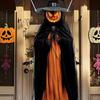 Realistic Pumpkin Man Background Cloth Halloween Hanging Decorations  Halloween Party Decorations