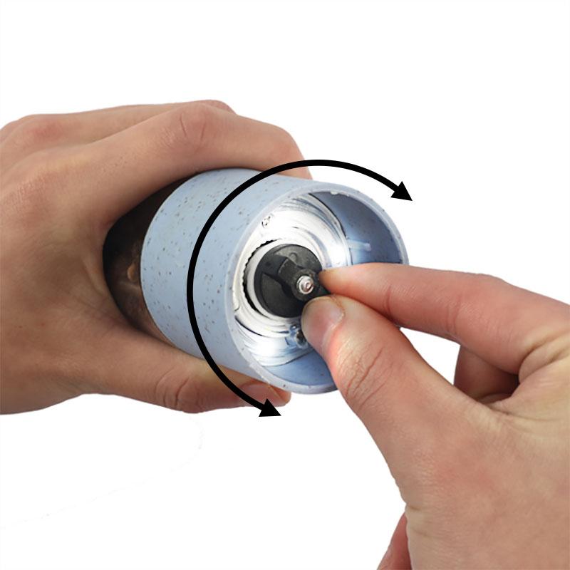 Colorful Electric Automatic Mill Pepper and Salt Grinder Adjustable Coarseness Spice Grinder Kitchen Cooking Tool