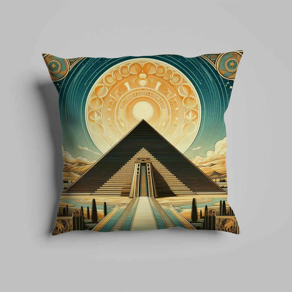 Pillow Case luxurious home office, sofa decorative Multi sized car seat cushions, pillowcases Egyptian pyramid pharaohs