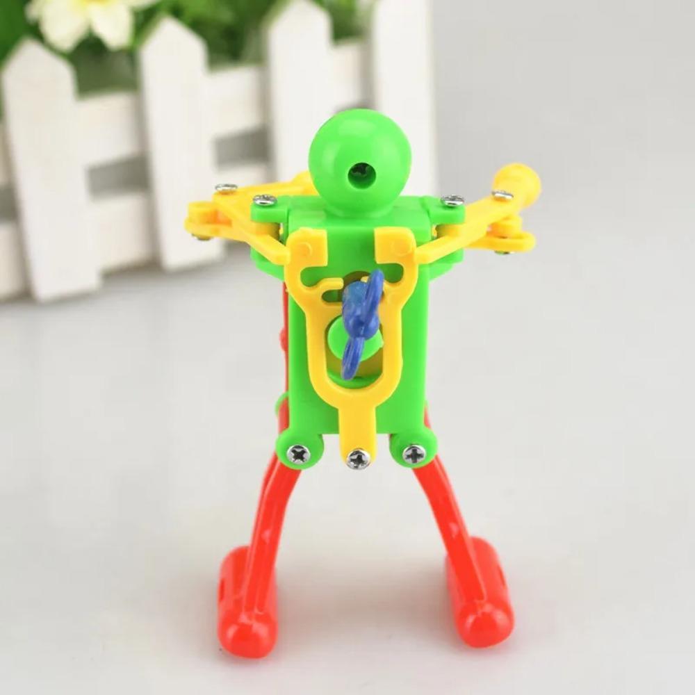 Aufziehbarer Tanzender Roboter Spielzeug für Baby Kind Entwicklungsgeschenk Puzzle Aufziehspielzeug Fidget Spielzeug für Kind Familienspielzeug