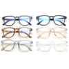 Anti Blue Light Oversized Myopia Glasses for Women Men Minus Eyeglasses Optical Prescription Nearsighted Eyewear Diopter 0~-6.0