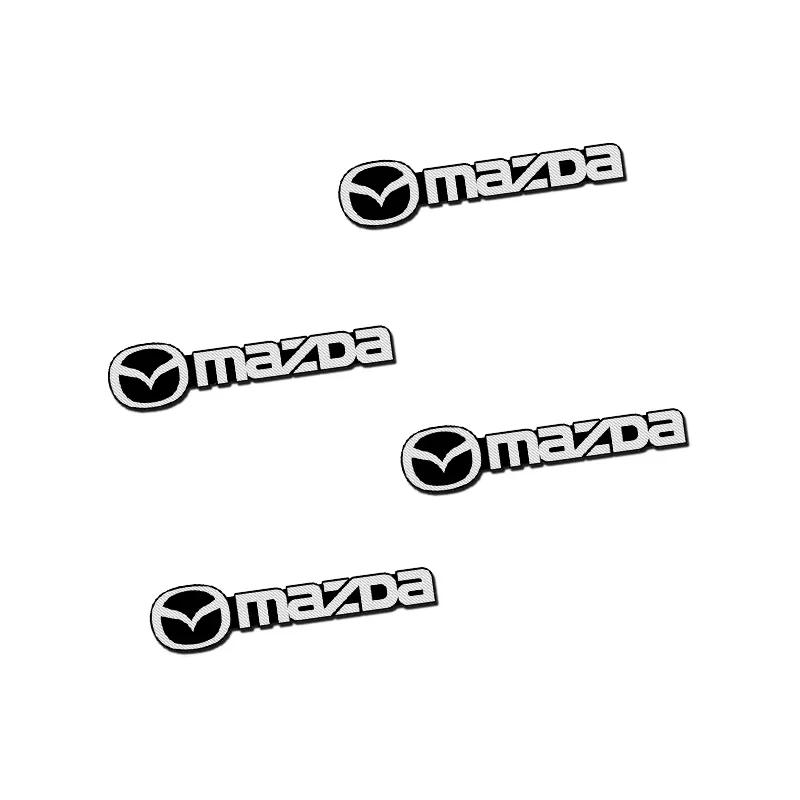 2025 Hot 3D Car Styling Sticker Aluminum Emblem interior Speaker audio Badge for Mazda sticker Accessories For MS Atenza Axela C