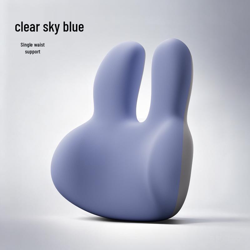 Car Headrest & Lumbar Support Pillow - Cute, Skin-Friendly Memory Foam for Neck & Back Comfort