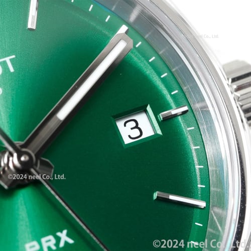 Tissot PRX Men's Watch with Green Dial and Bracelet, T1372101108100, Officially Imported