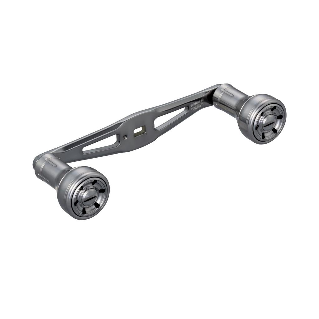 SHIMANO Custom Parts 25 Yumeya Double Handle Aluminum Knob 55mm Gray