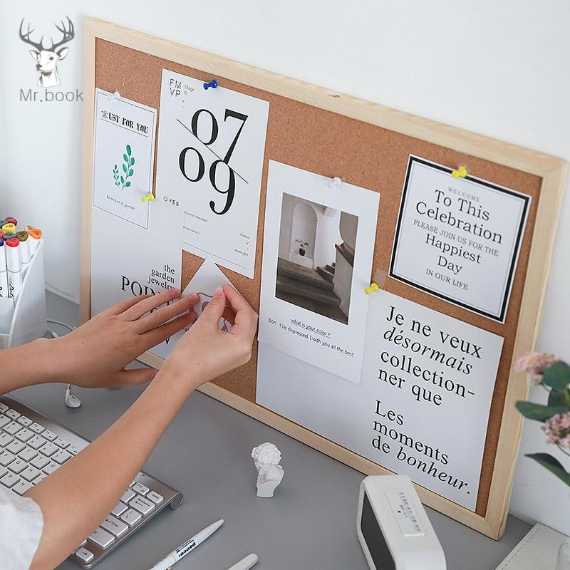 Message Boards Cork Board Home Office Message Wall Decor Organiser