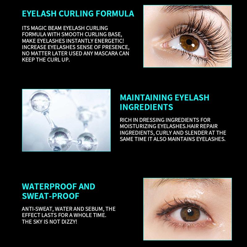 4d Silk Fiber Lash Mascara Long Curling Mascara Makeup Eyelash Black Waterproof Fiber Mascara Eye Lashes Makeup
