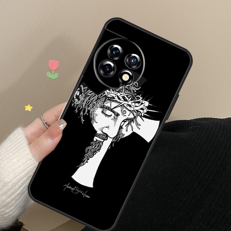 Jesus Cover For OnePlus Nord CE 4 2 3 Lite N20 N30 9 10 Pro 8T 9RT 10T 10R 12R 13R 11 12 13 Case