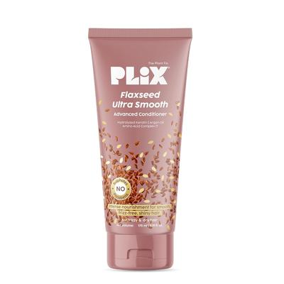 PLIX The Plant Fix Leinsamen Ultra-Glatt Spülung Für Frizz-Kontrolle Glattes, kämmbares Haar Unisex 175 ml