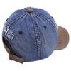 Unisex Washed Cotton Baseball Cap W Letter Embroidery Outdoor Casual Classic Hat for Women And Men