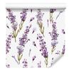 Purple Flowers Wallpaper for Living Room and Bedroom 50x1000