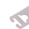 4Pcs Metal No Tie Flat Shoelaces Buckle Shoe Decorations Lazy Shoe Lace
