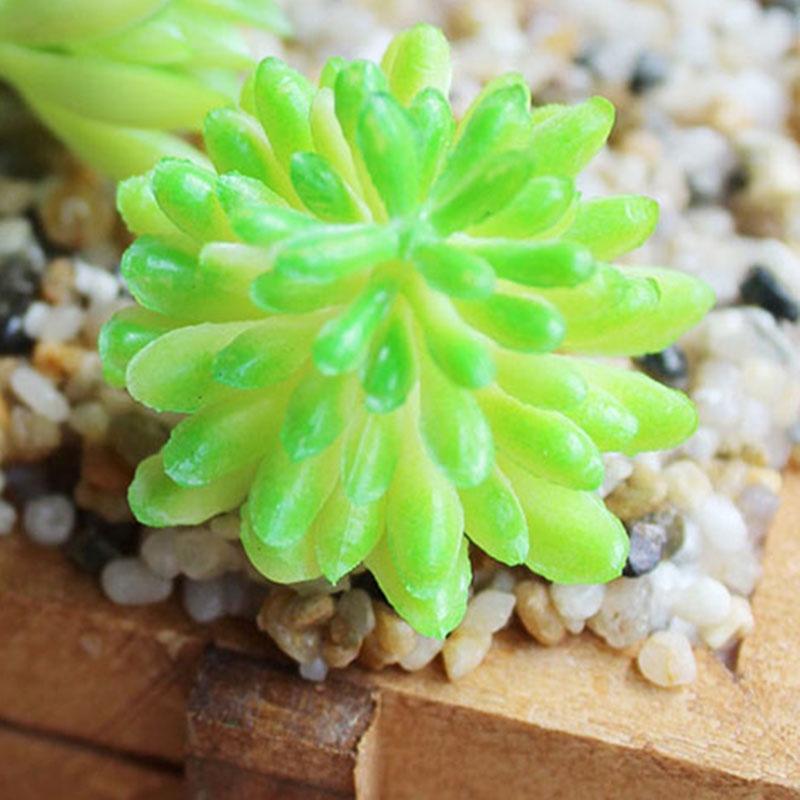 Beautifully Crafted Mini Artificial Succulents For Lifelike Home Office Decor