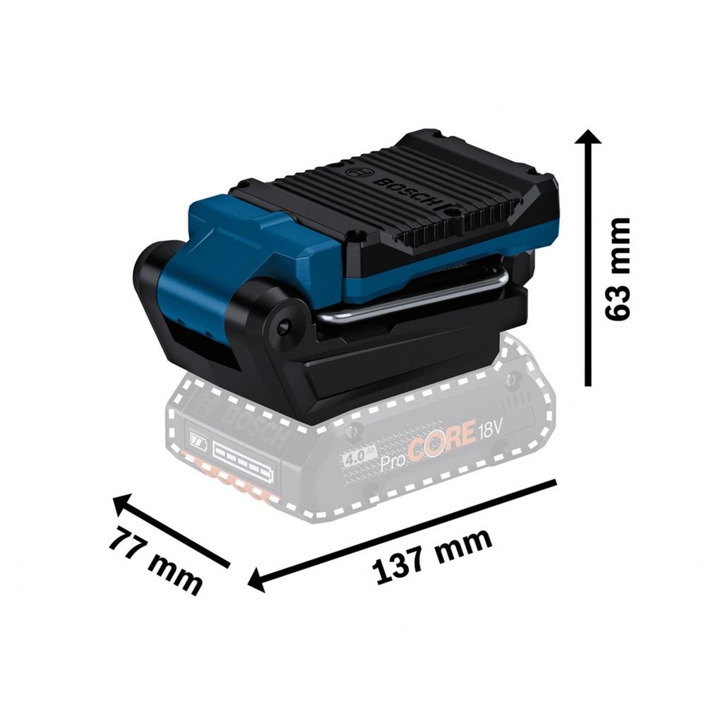 Bosch Gli 18v-800 Akku-lampe 18v Kun Værktøj