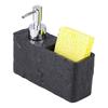 Soap Dispenser Practical Sink Tidy Organizer for Countertop Bathroom Kitchen Countertop Liquid Dish Soap Dispenser Holder