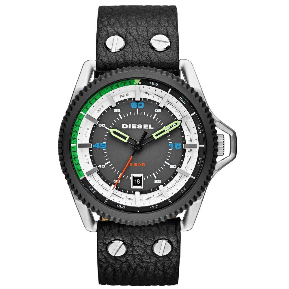 

Diesel Dz1717 Roll Cage Analog Display Analog Quartz Watch One Size Black Men s