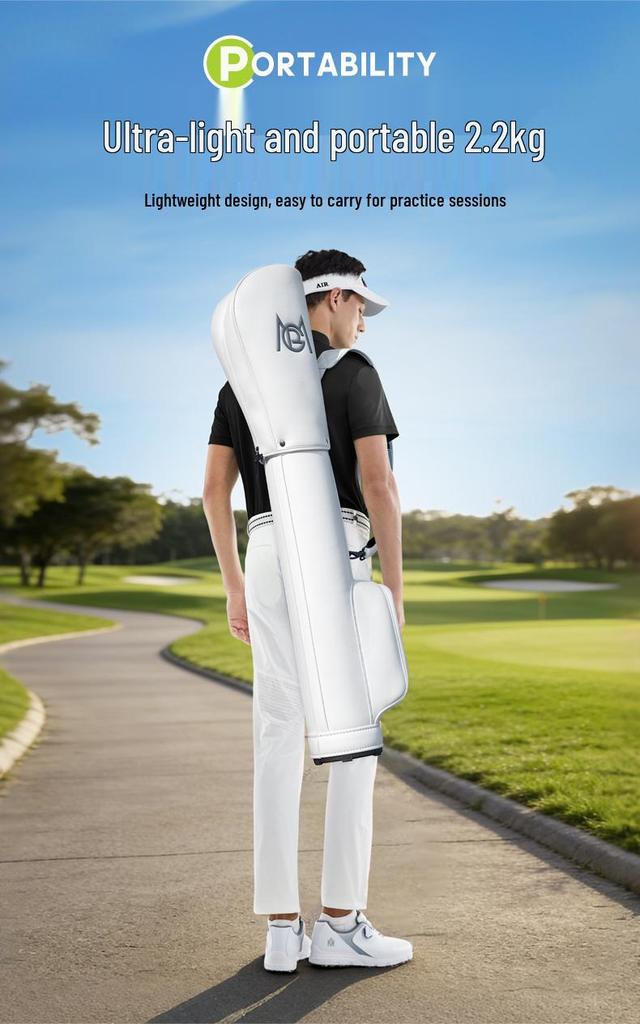 PGM Unisex Large Capacity Waterproof Golf Bag - Portable, Holds 12 Clubs