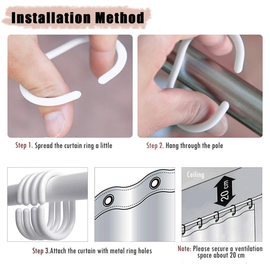 Unicorn Cartoon Shower Curtains Full Set for Boys and Girls Luxury Screen Bath Curtain Toilet Accessories Anime Funny Cute