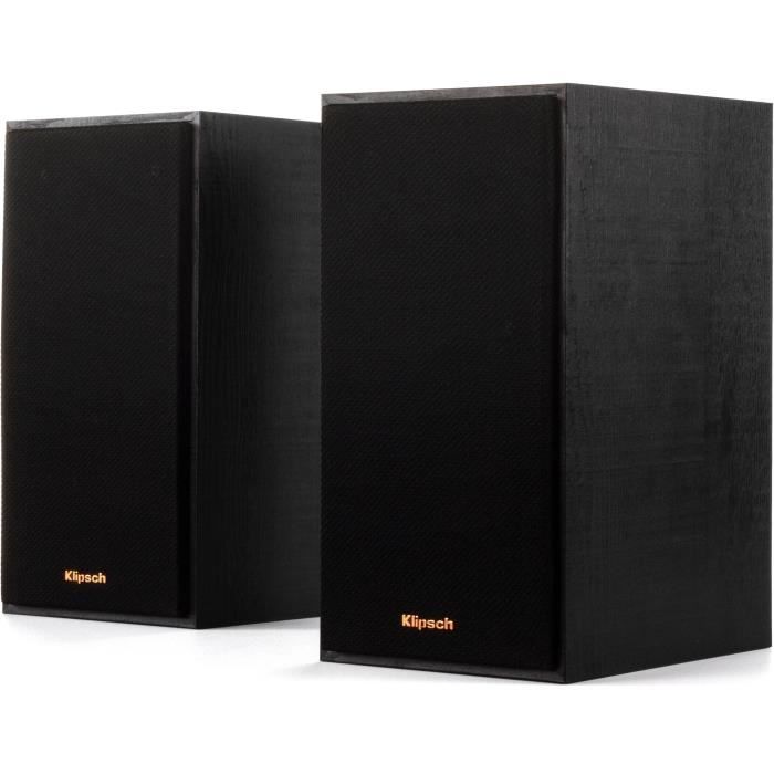 KLIPSCH R-41PM Active Bookshelf Speakers with Built-in Bluetooth - Black